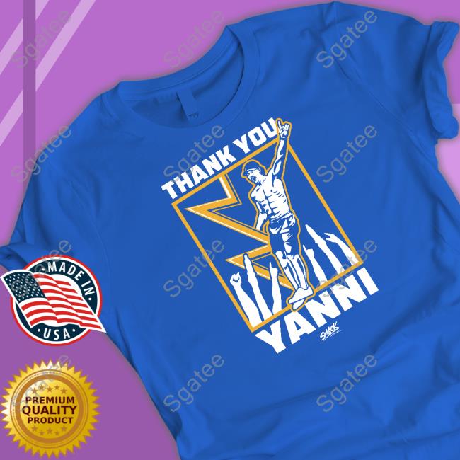 Official Smack Apparel Thank You Yanni Sweatshirt