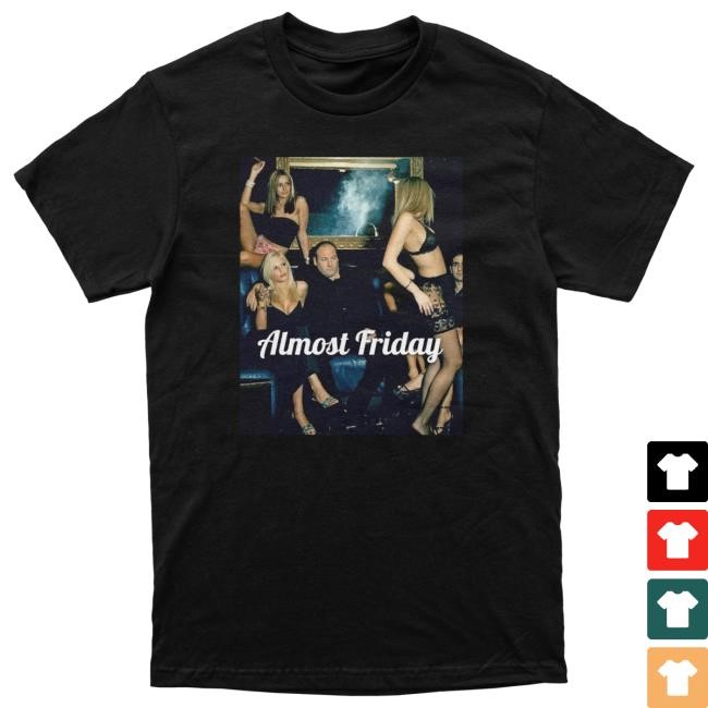 Official Almost Friday Tony Strip Club Tee