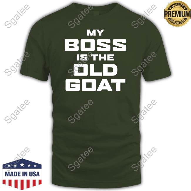 My Boss Is The Old Goat T-Shirt Official Stewart-Haas Racing Merch Chase Briscoe 2023 Mahindra Tractors My Boss Is The Old Goat 14 T-Shirt