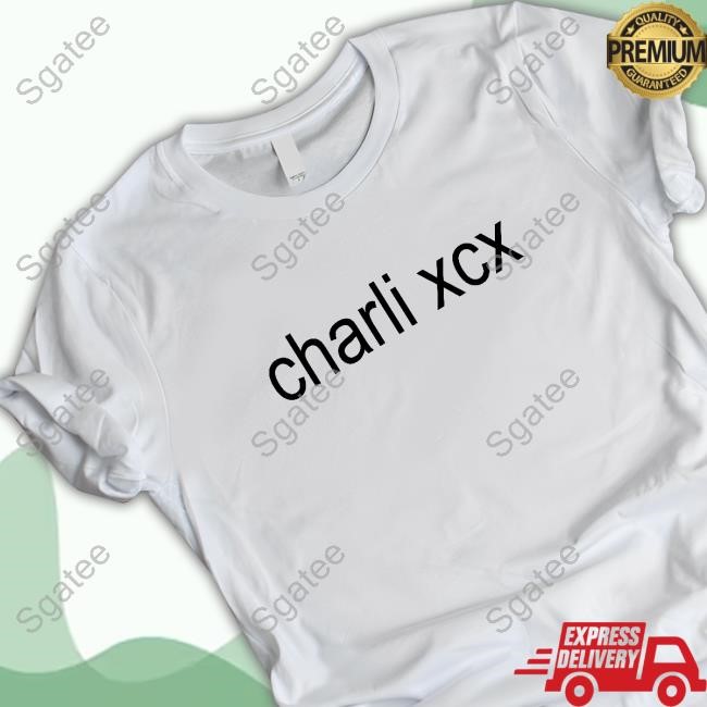 Official Charli XCX Logo Tee Shirt