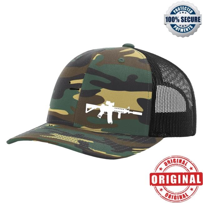 Official Hodgetwins Merch Shop AR-15 Cap Camo/Black