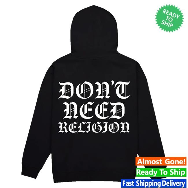 Official Blackcraft Cult Motörhead x Blackcraft Jesus Popover Hoodie