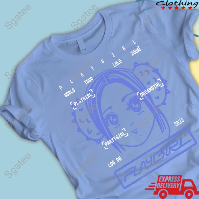 Playgirl World Tour Lolo Zouaï 2023 Shirt