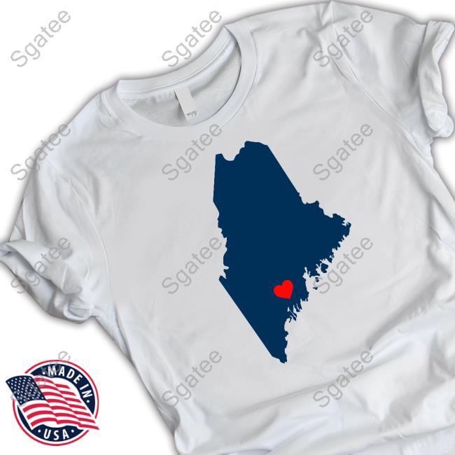 Official New England Patriots Lewiston Strong Heart T Shirt