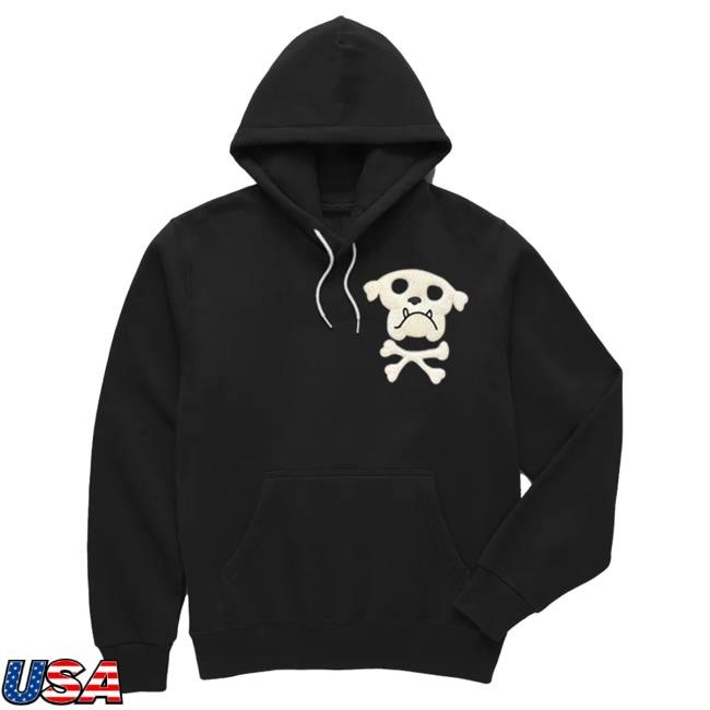 Official Duke And Winston Bulldog & Bones Patch Hood Duke & Winston