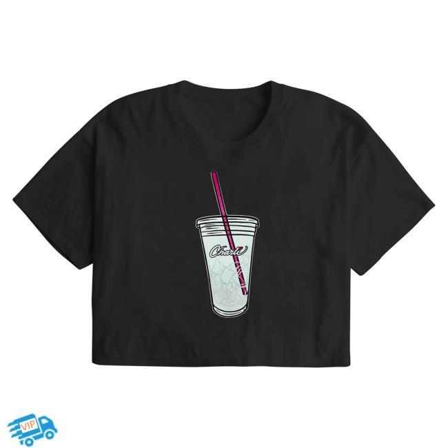 Official Charli D'Amelio Merch Store Charli D'Amelio Charli Iced Coffee Crop Top Shirt New Charli D'Amelio Apparel Clothing Shop CharliD'Amelio