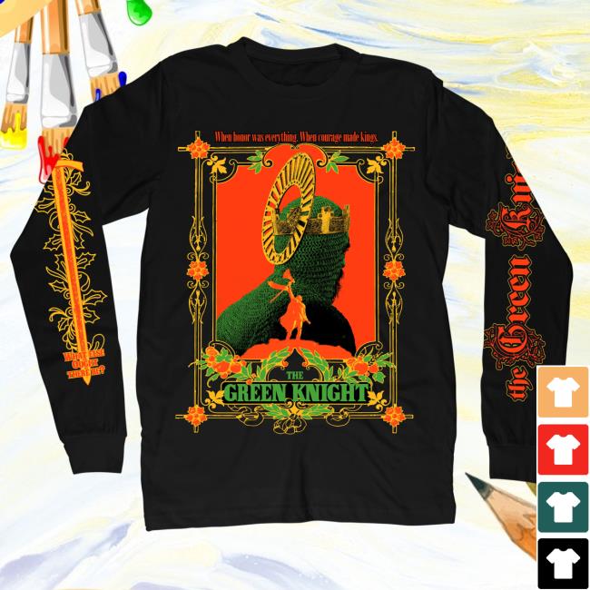 Official Studiohouse Designs Merch Store The Green Knight Long Sleeve Hot Shirt Studiohouse Designs Apparel Clothing Shop StudiohouseDesigns