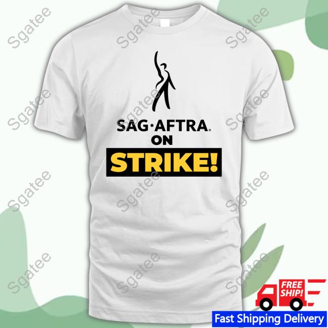Margot Robbie Sag-Aftra On Strike Shirt DiscussingFilm