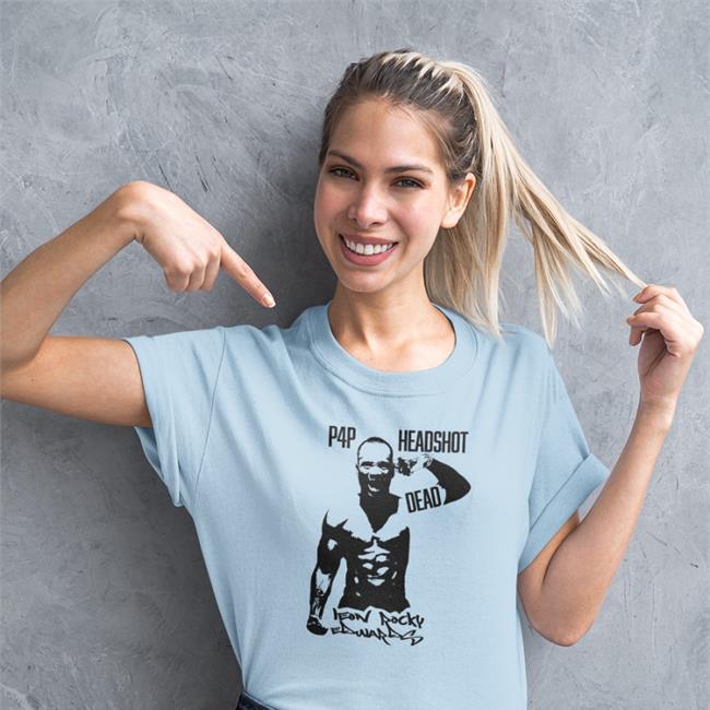 Leon 'Rocky' Edwards P4p Headshot Dead T Shirt Paradigmsports Shop