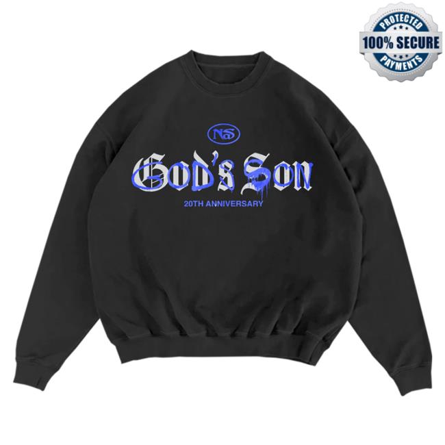 Official Nasir Jones Shop Nas Merch 20Th Anniversary Of God’s Son Crew Nasirjones