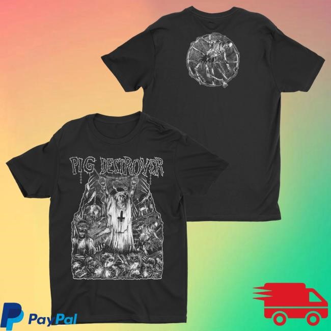 Official Night Shift Merch Store Shop Pig Destroyer - Nun T-Shirts Nightshift Merch