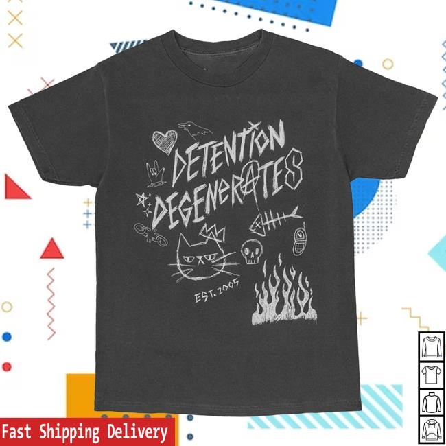 Official Smosh Merch Detention Degenerates Tee
