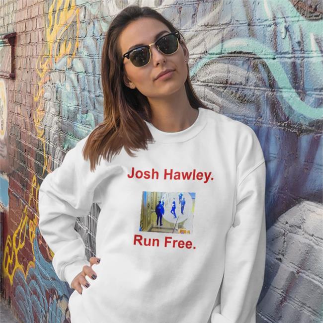 Josh Hawley Run Free Shirt White