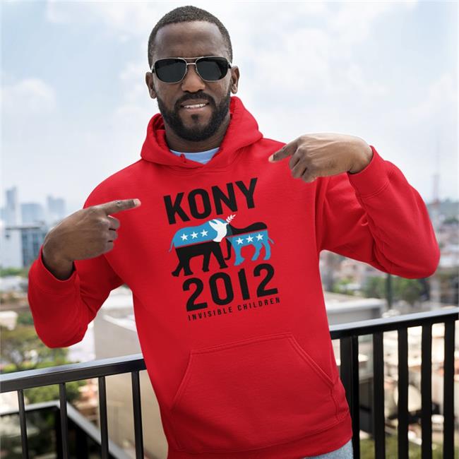 Happy America Day Kony 2012 Invisible Children Elephants And Doves Tee Joseph Kony David Farrier