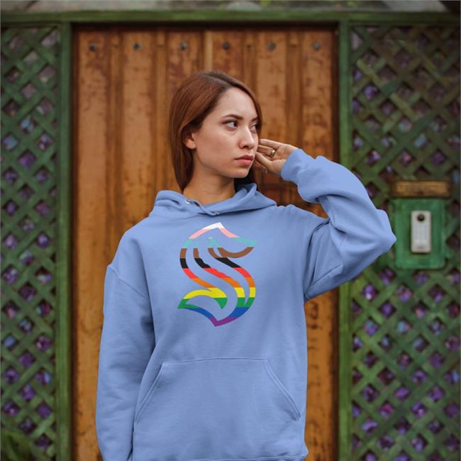 Seattle Kraken Pride Primary LGBTQ Shirt Lexilafleur Seattle Hockey Team Store