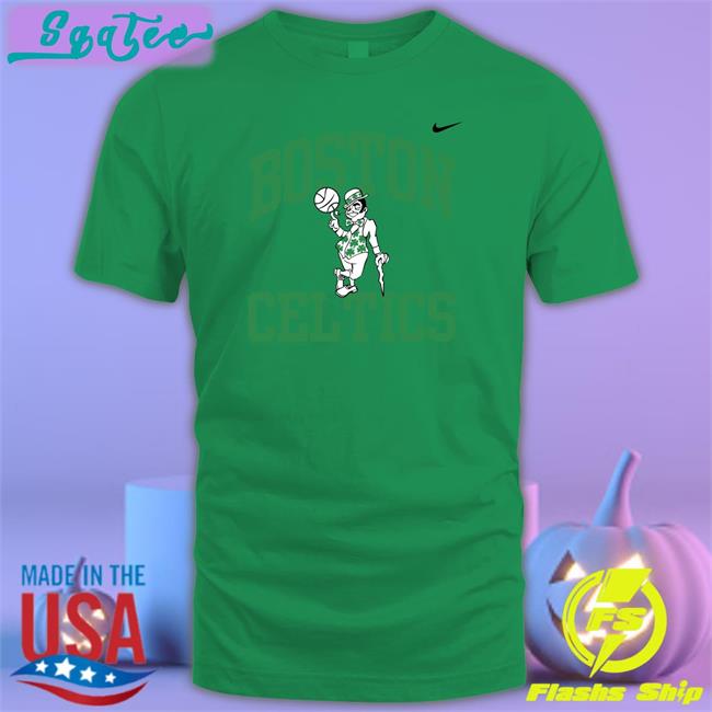 Jayson Tatum Boston Celtic Tee Shirt Green Runs Deep
