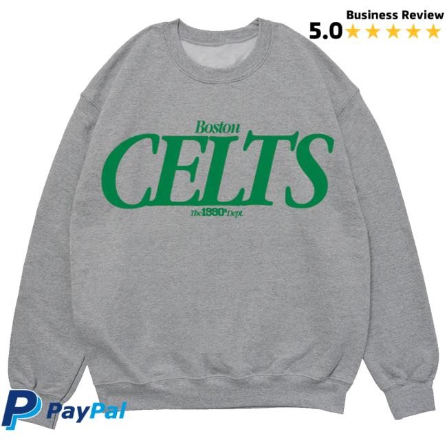 The90sdept. Boston Celt Crew Neck Sweatshirt – The90sDept