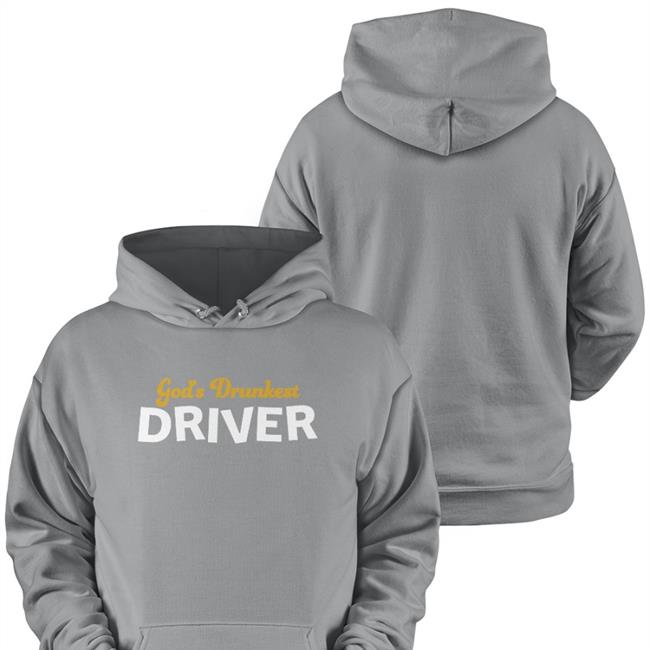 Shitheadsteve God's Drunkest Driver Hoodie