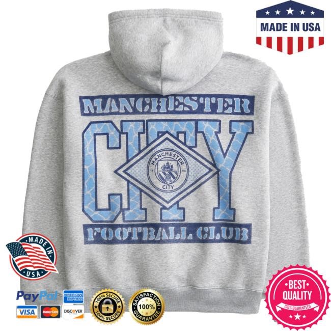 Manchester City F.C. Graphic Hoody Band Logo | Manchester City F.C. Official | Soccer Fan Gear Manchester City F.C. Graphic Hoodie Official Merch | Manchester City F.C. Official | Soccer Fan Gear