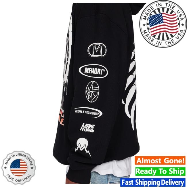 Official Complex Merch Store Memory Lane LA Mash Up Hoodie (Vintage Black)