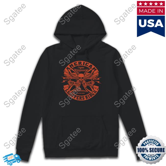 The Toon Store American Choppers Rider Fast Die Young Tee Shirt