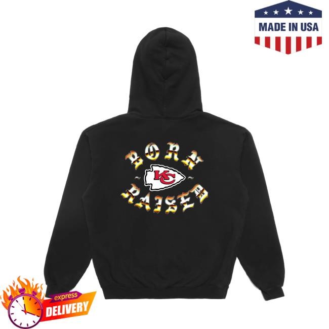 Born X Raised + Kansas City Chiefs Metal Rocker Tee