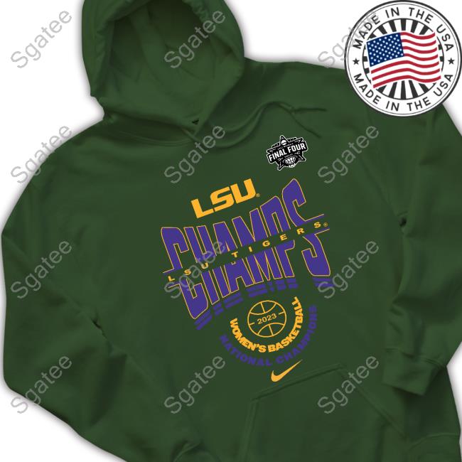 LSU Tigers 2023 NCAA Women’s Basketball National Champions Hoodie