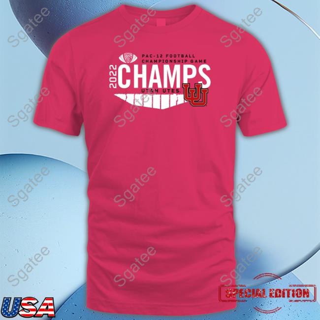 Pac-12 Football Championship Game 2022 Champs Utah Utes Hoodie Cameron Rising