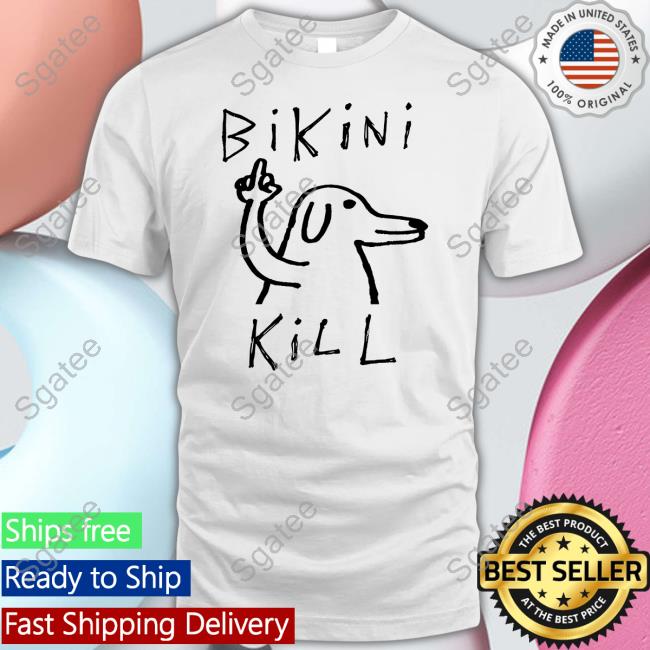 Official Kung Fu Dog Bikini Kill Shirt