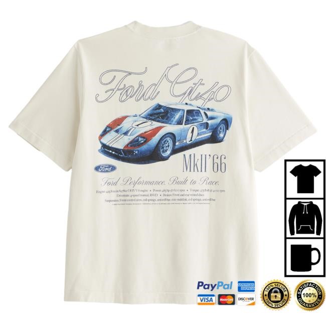 Official Official Abercrombie And Fitch Apparel Clothing Merch Premium Heavyweight 2.0 Ford Graphic Top Shirt Abercrombiefitch Store Shop