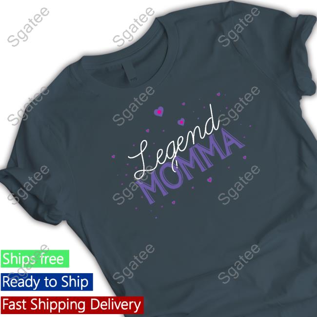 Daydrian Harding Merch Legend Momma Black Tshirt