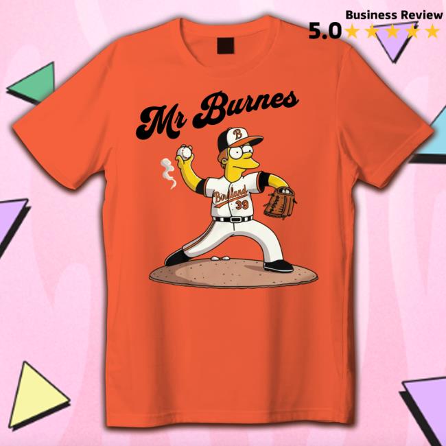 Mr Burns The Simpsons Baseball Hoodie