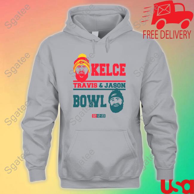 Official Travis Kelce And Jason Kelce Bowl Tank Top