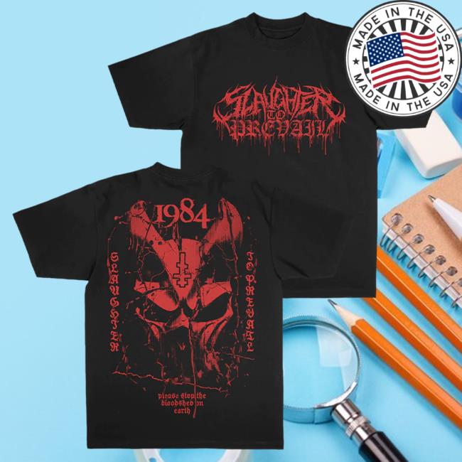 Official Sumerian Records Merch Store Slaughter To Prevail - "Bloodshed" Black Shirt New