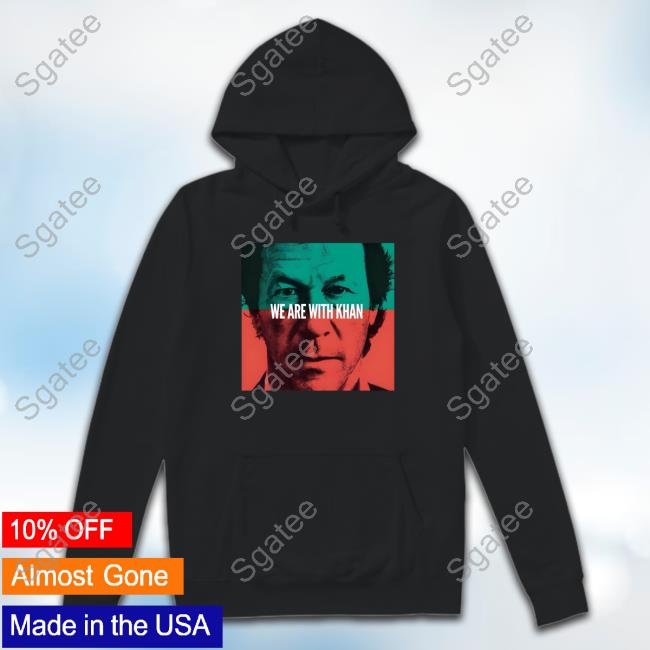 Official Eman Tahir We Are With Khan Shirt
