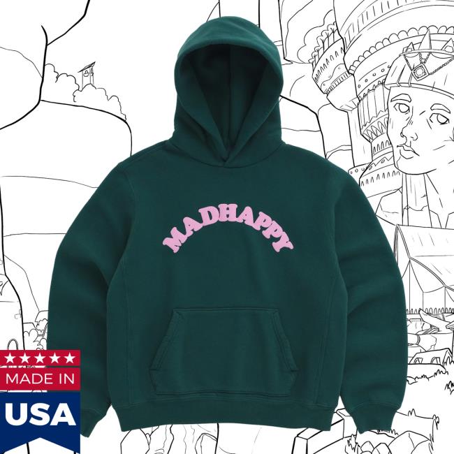 Official Madhappy Clothing Merch Store Cooper Crewneck Botanical Mad Happy Shop