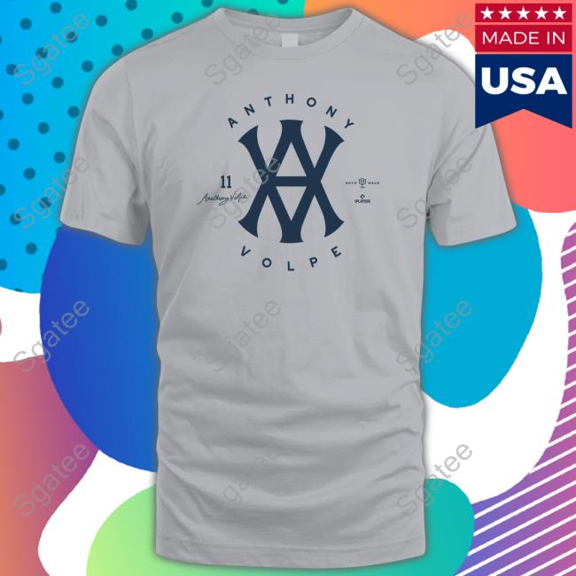 Rotowear Merch Anthony Volpe Av Logo T-Shirt