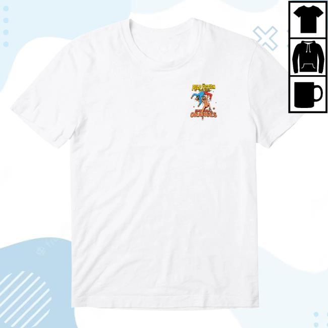 Emotional Oranges The Pulp Fiction Tour Comic Book T Shirt