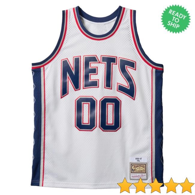 Official Complex Merch Store Shop Playboi Carti NBA Playboi Carti X M&N Jersey New Jersey Nets 2006 New Shirt
