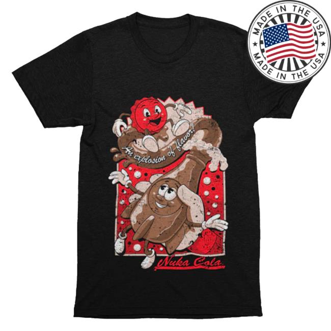 Official Fallout Merch Store Fallout Nuka Cola Vintage Ad Attractive Shirt