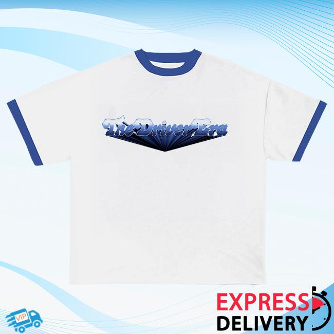 Official The Driver Era Merch Logo Ringer Shirt 2024 The Driver Era Tour