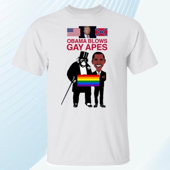 Obama Blows Gay Apes New Shirt