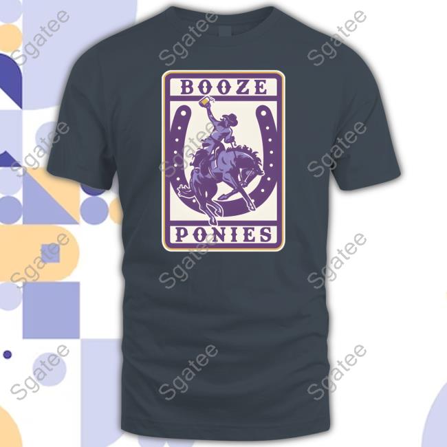 Booze Ponies Long Sleeve Tee