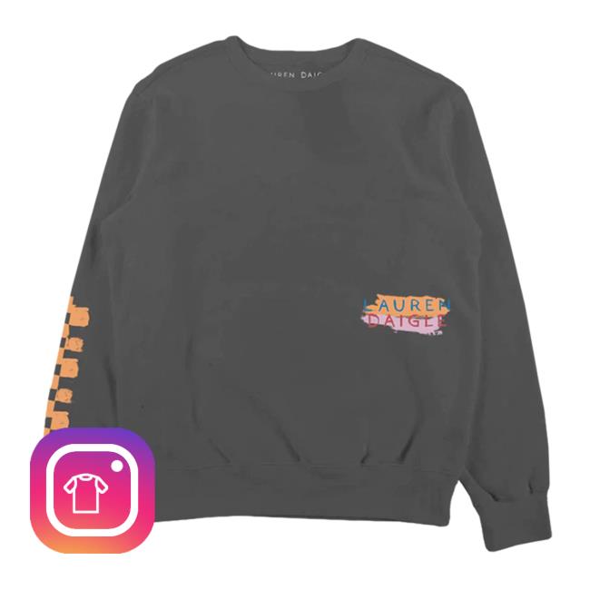Official Lauren Daigle Store Checker Tracklist Sweatshirt