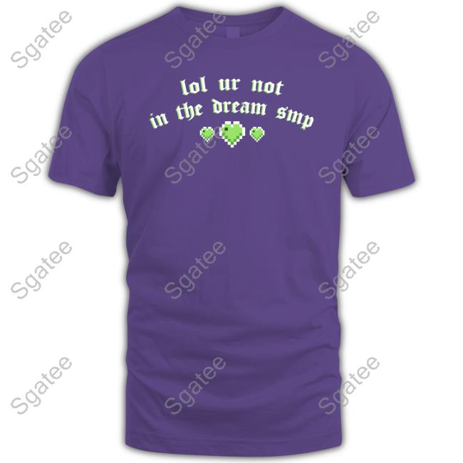 Official Lol Ur Not In The Dream Smp Tee Shirt
