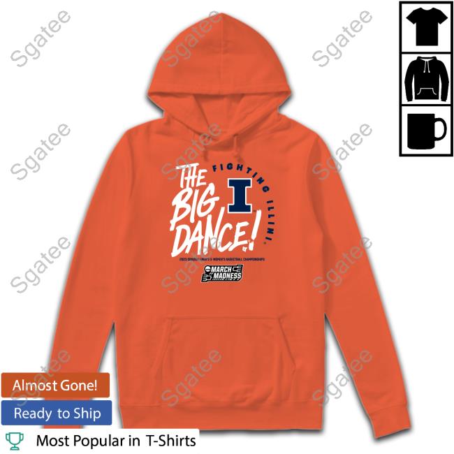 Official Breakingt Merch The Big Dance Fighting Illini T Shirt