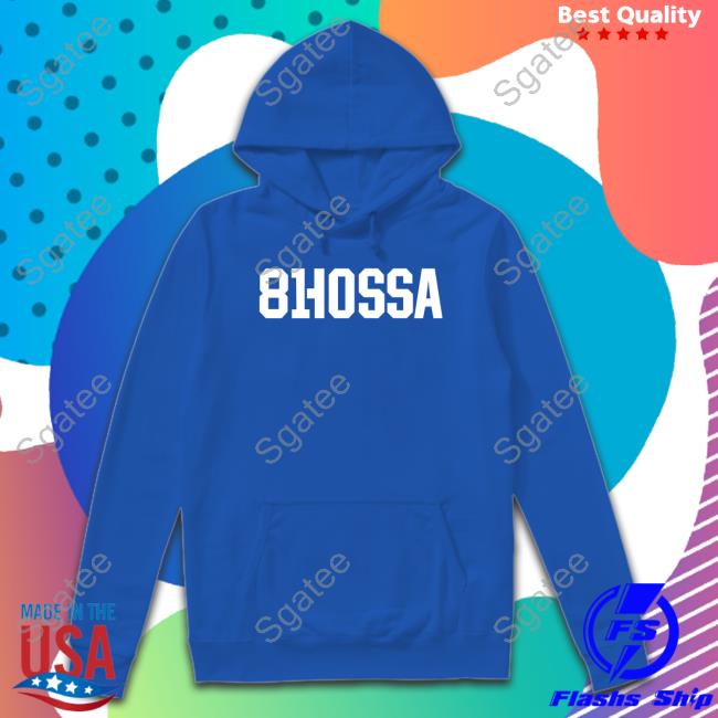 Official Chicago 81Hossa Shirt Hooded Sweatshirt