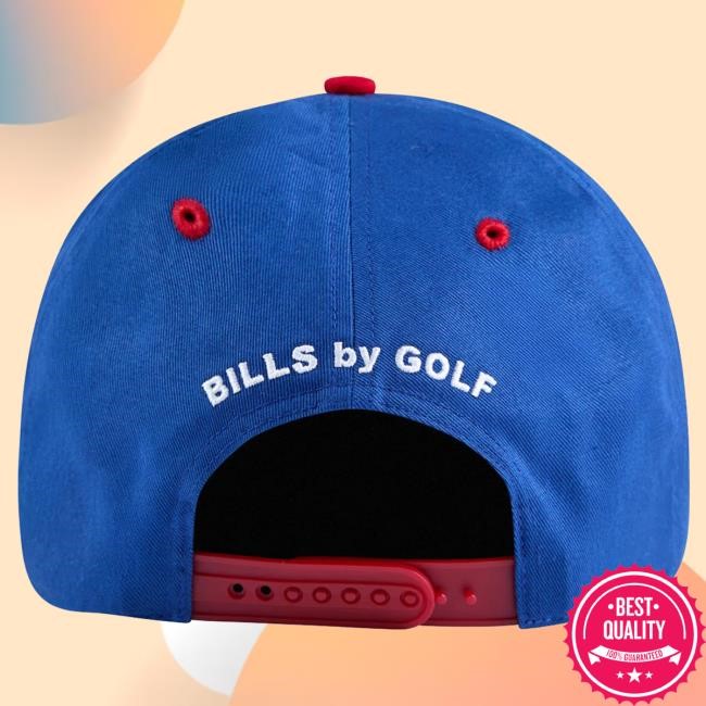 Official Golf Wang Merch Bills Script Snapback Blue Hat by Golf Wang x NFL Official Golf Wang Merch Bills Script Snapback Blue Hat by Golf Wang x NFL