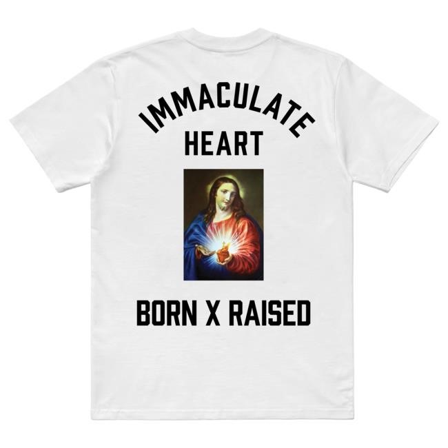 Official Born X Raised Merch Store Shop Immaculate Shirts: Black BornXRaised