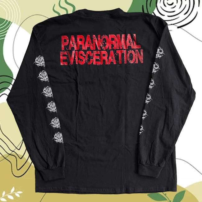 Official Reality Fade Merch Store Guttural Slug 'Paranormal Evisceration' T Shirt